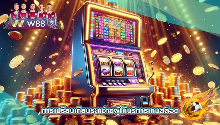 การเปรียบเทียบระหว่างผู้ให้บริการเกมสล็อต