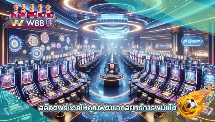 สล็อตฟรีช่วยให้คุณพัฒนากลยุทธ์การพนันได้