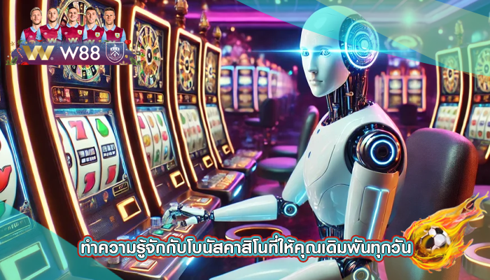 ทำความรู้จักกับโบนัสคาสิโนที่ให้คุณเดิมพันทุกวัน